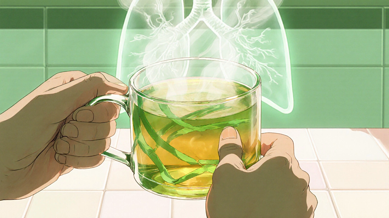 Green Tea Benefits for Reducing Lung Inflammation