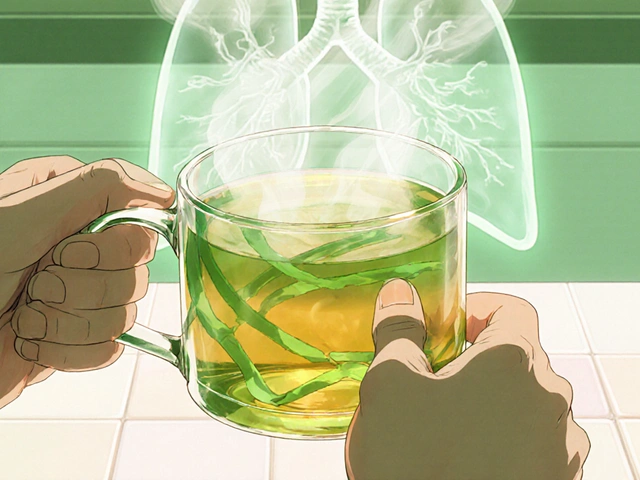 Green Tea Benefits for Reducing Lung Inflammation
